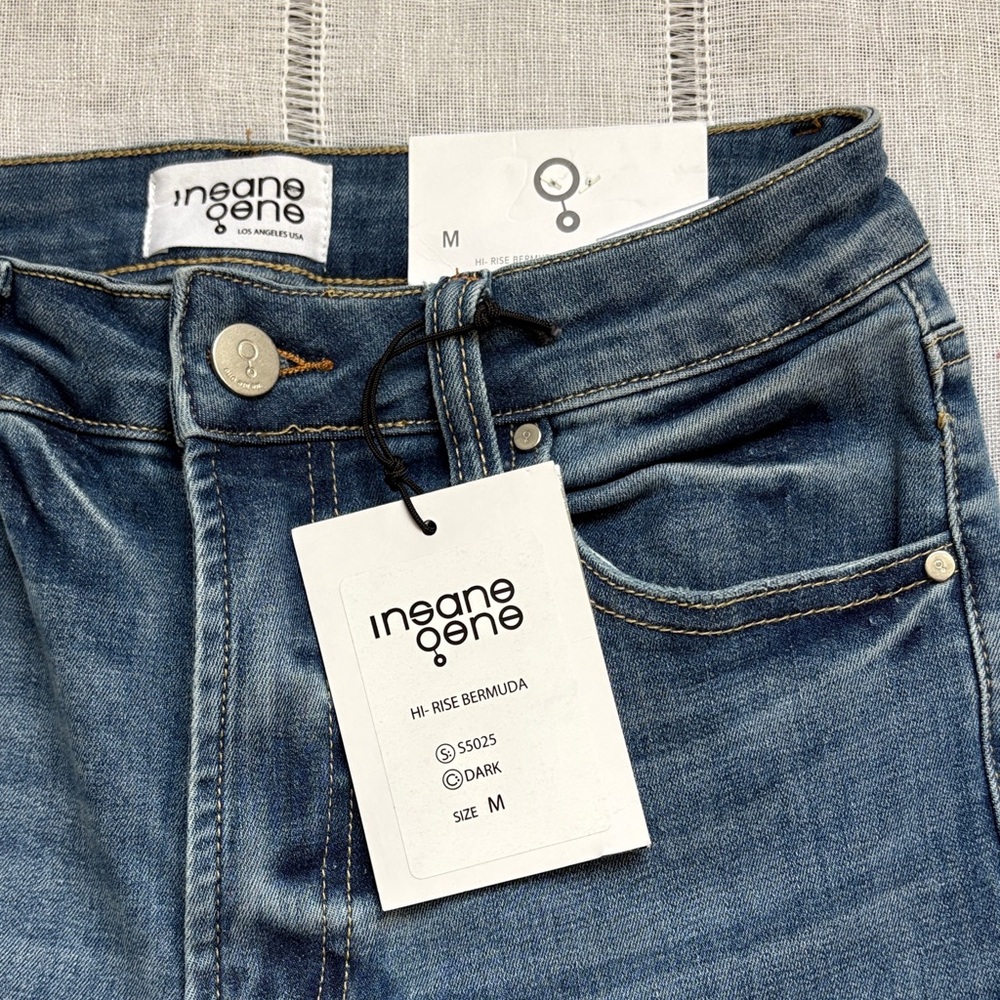 Insane Gene NWT Hi-Rise Bermuda Shorts - Picture 3 of 10